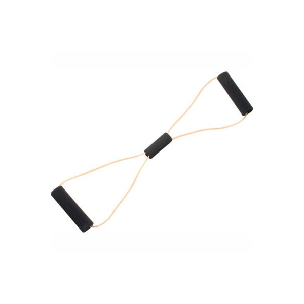 Fabrication Enterprises CanDo BowTie Tubing Exerciser, Tan, 22" 1344368 - main